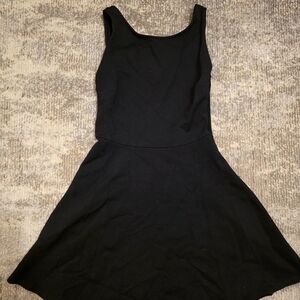 Lulu's Classic Black Mini Dress